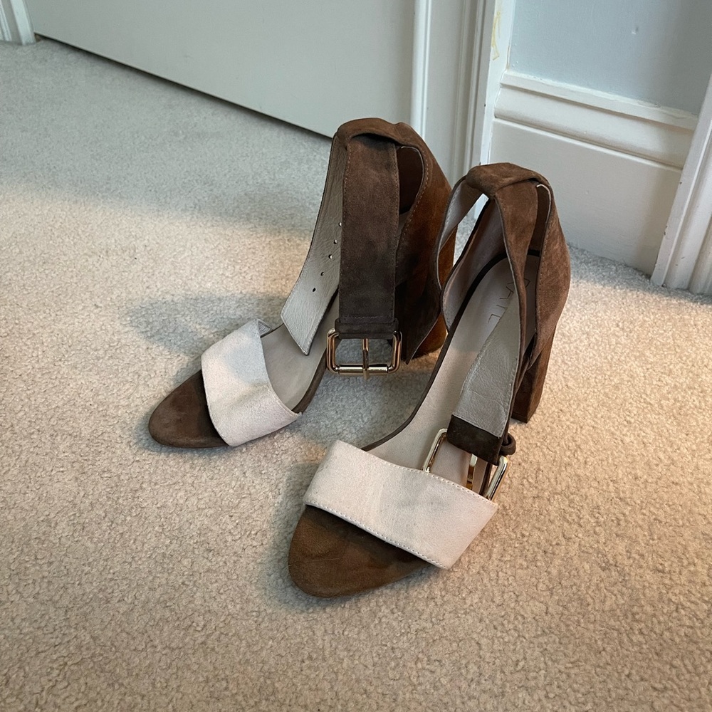 RAYE Suede heels